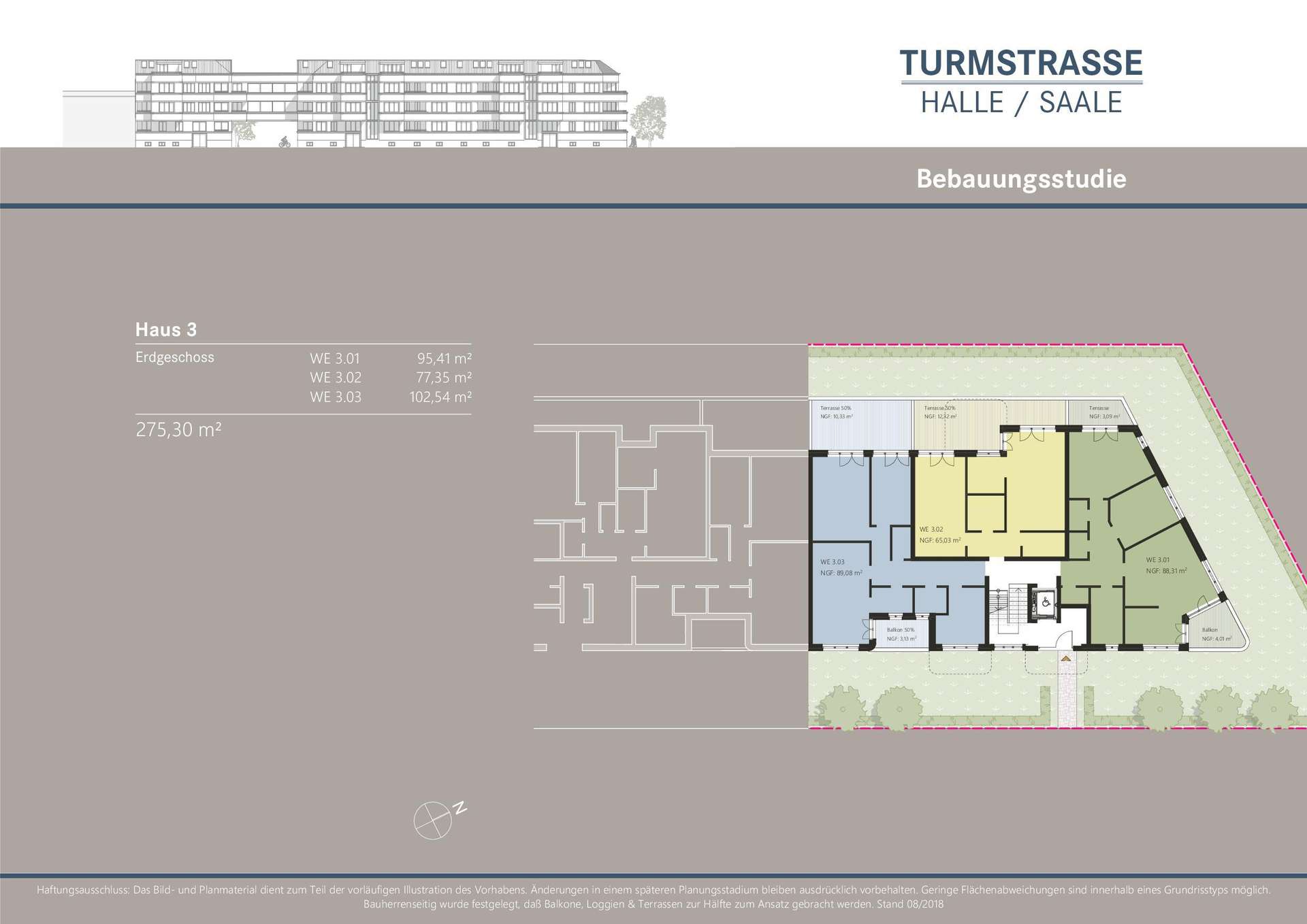 Grundriss Haus 3 Erdgeschoss