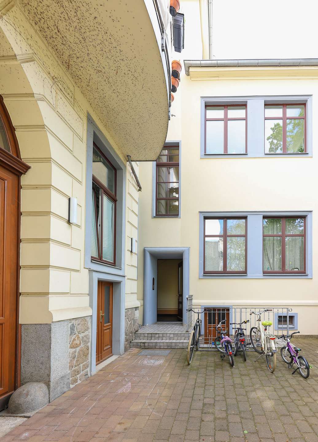 Rückseite Villa