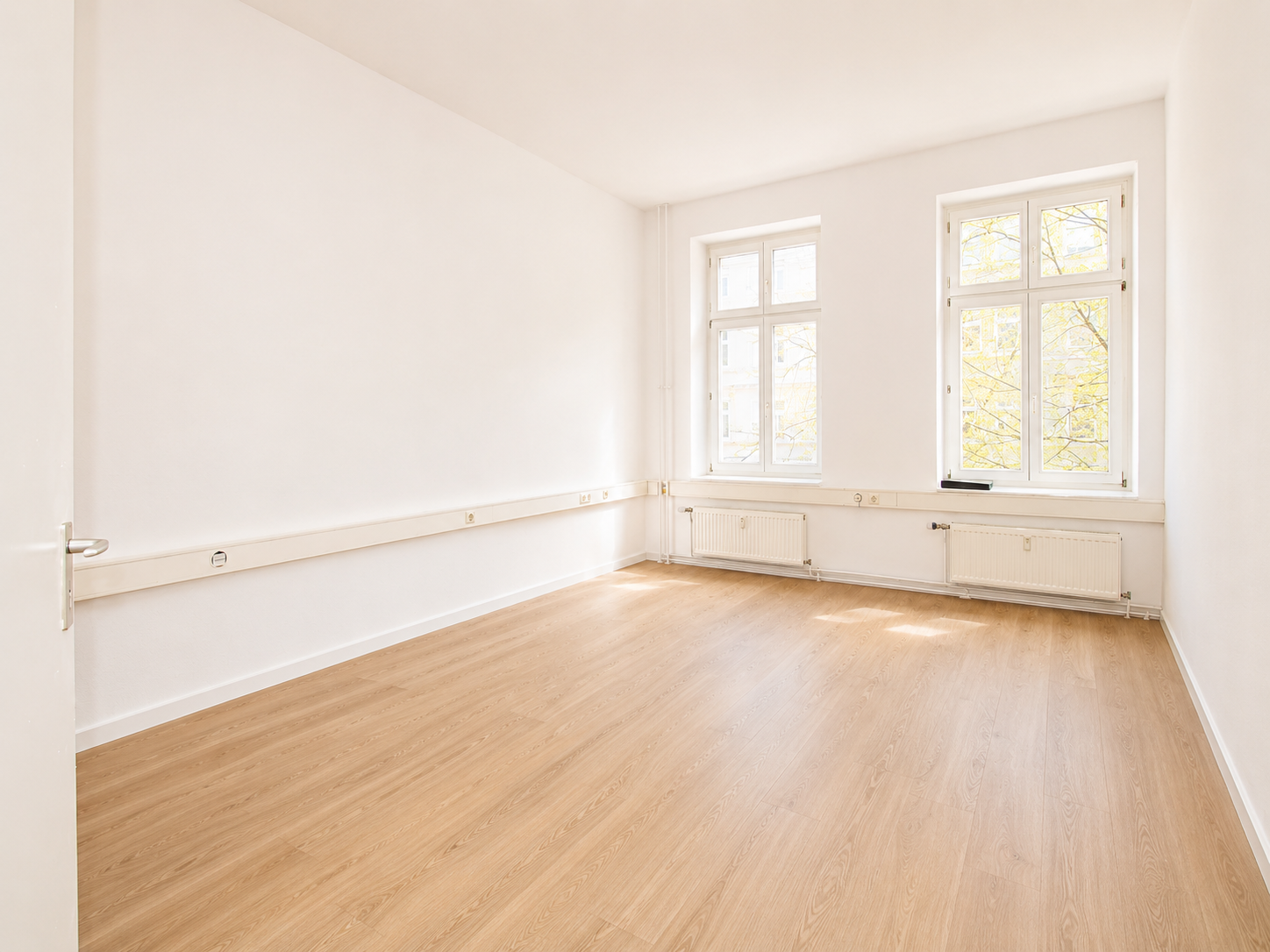 Büro mit Beispielboden