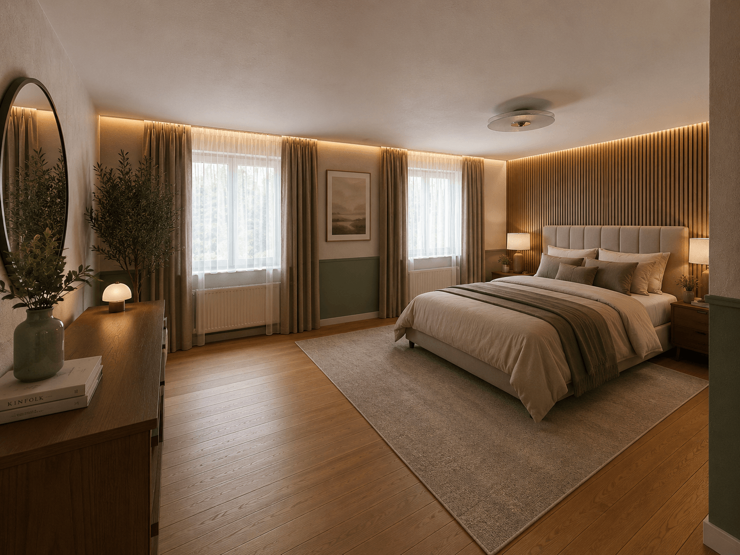 Visualisierung Schlafzimmer