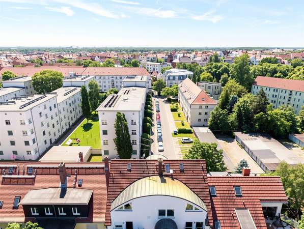 Blick in die Straße 