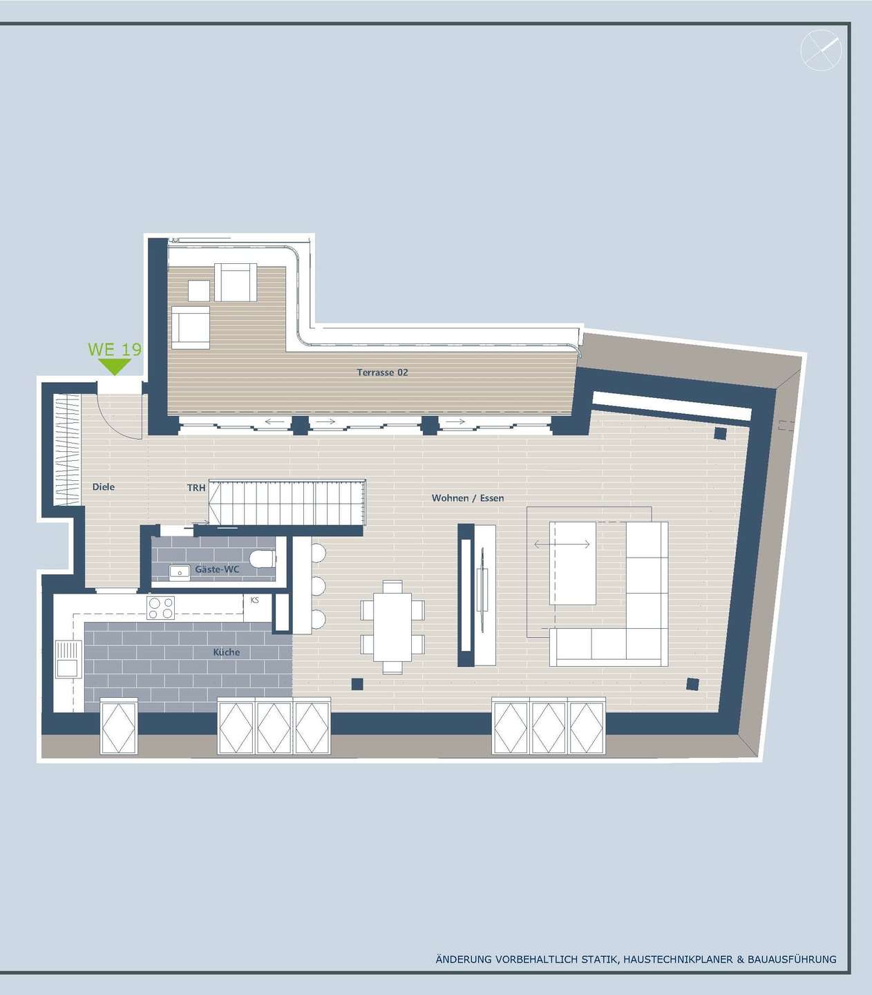 H24 WE 19 Grundriss Penthouse