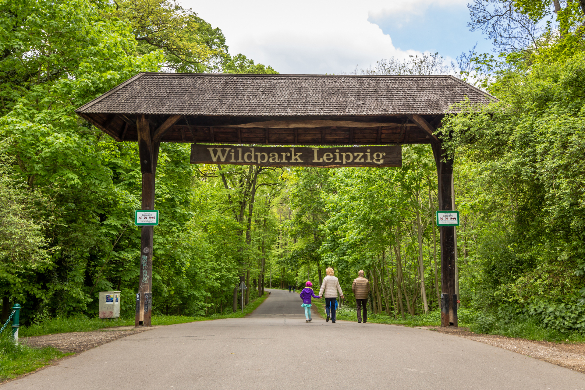 Wildpark im Auwald, Leipzig (Connewitz)