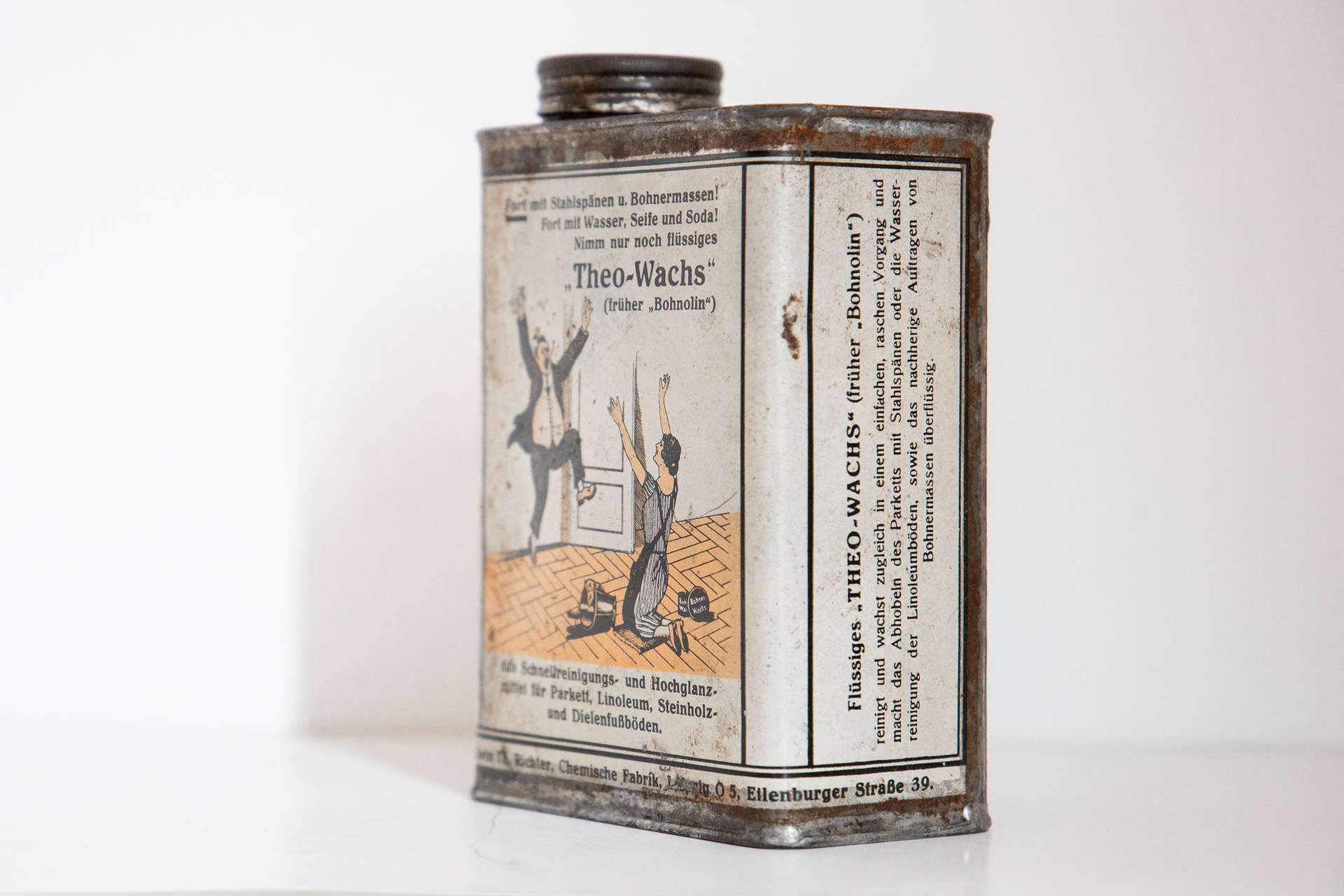 Fundstück_Theo-Wachs-Dose, Leipzig (Reudnitz-Thonberg)
