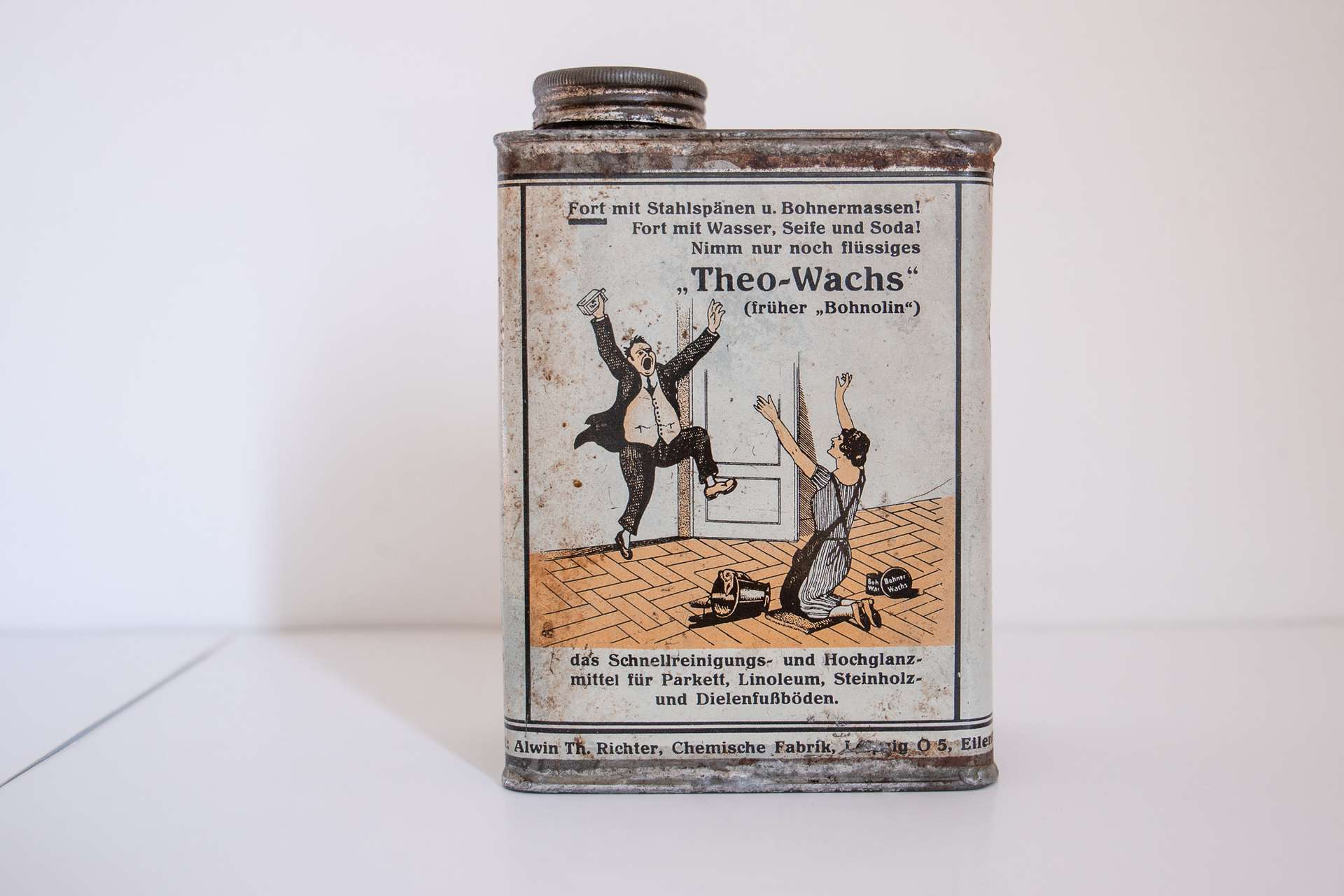Fundstück_Theo-Wachs-Dose, Leipzig (Reudnitz-Thonberg)