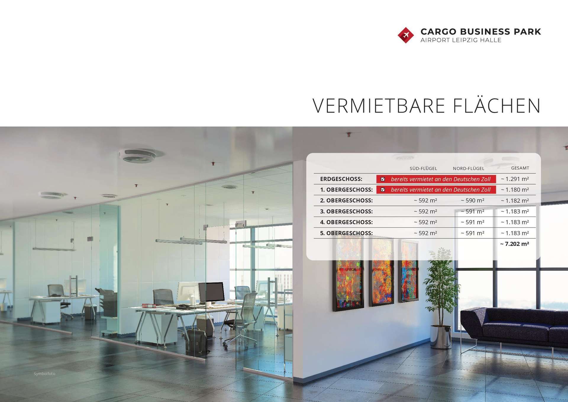 Büro-Beispiel, Schkeuditz , Hans-Wittwer-Straße 3