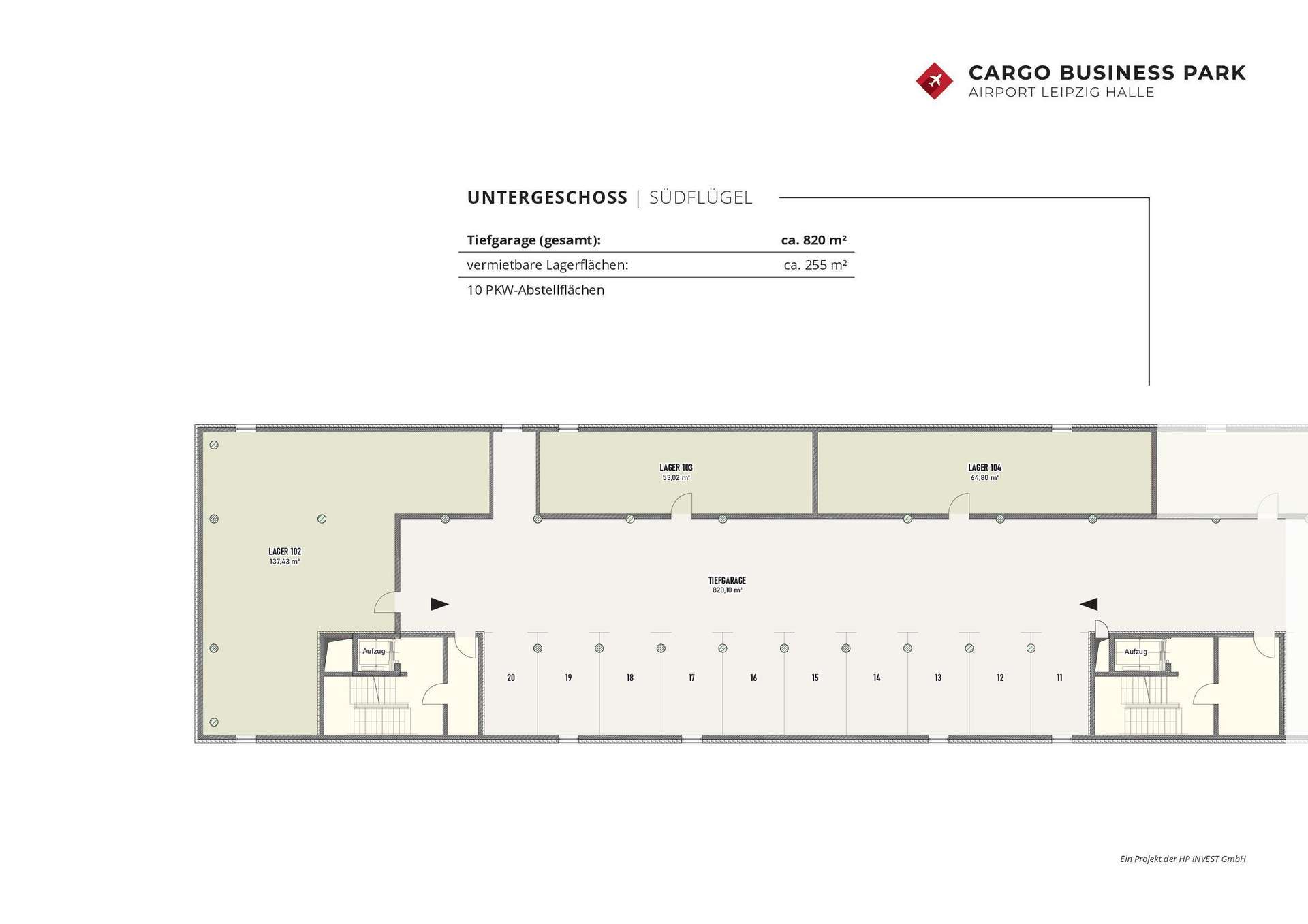Untergeschoss Süd, Schkeuditz , Hans-Wittwer-Straße 3