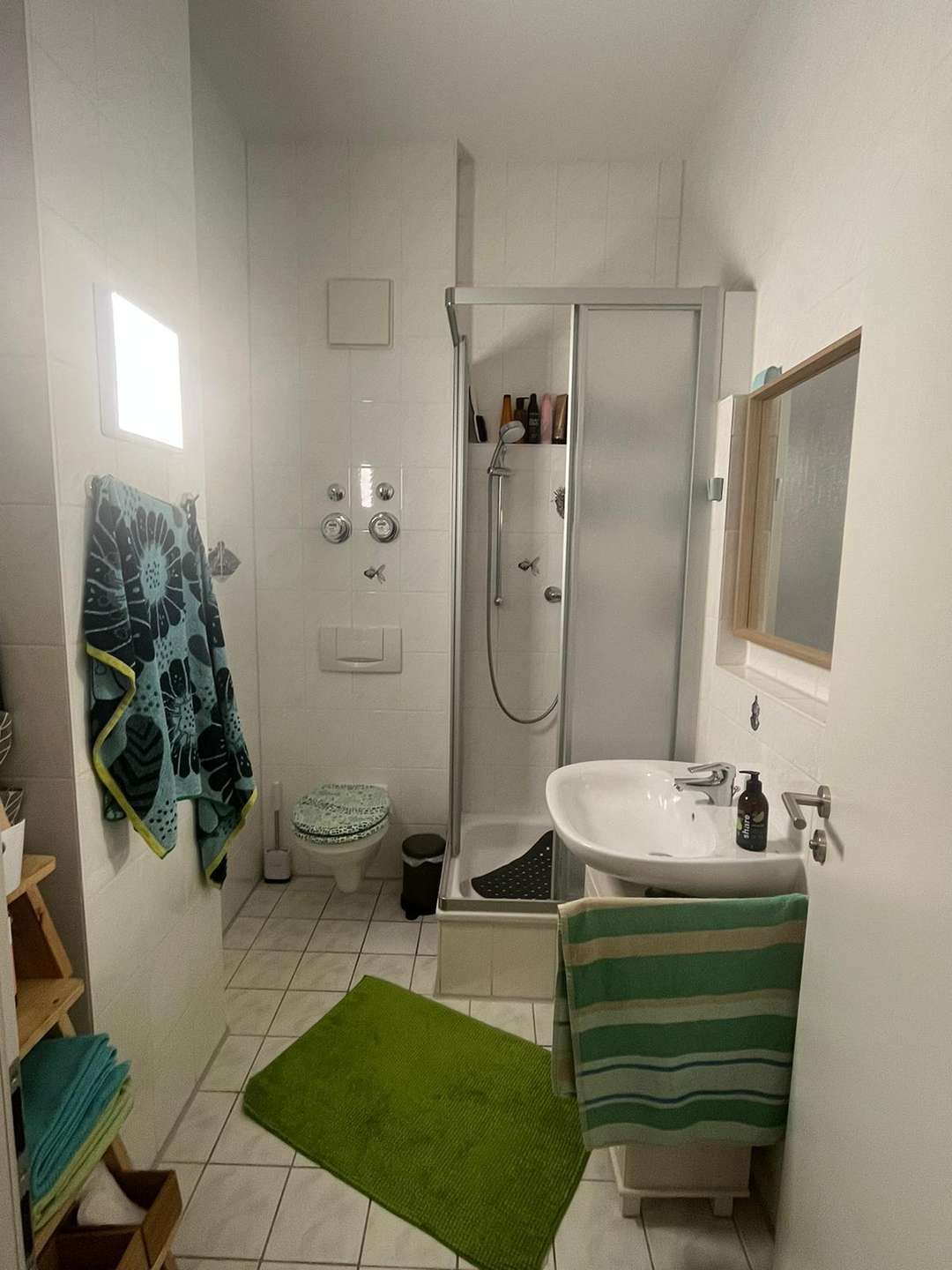 Gästebad mit Dusche, Leipzig (Gohlis-Süd)
