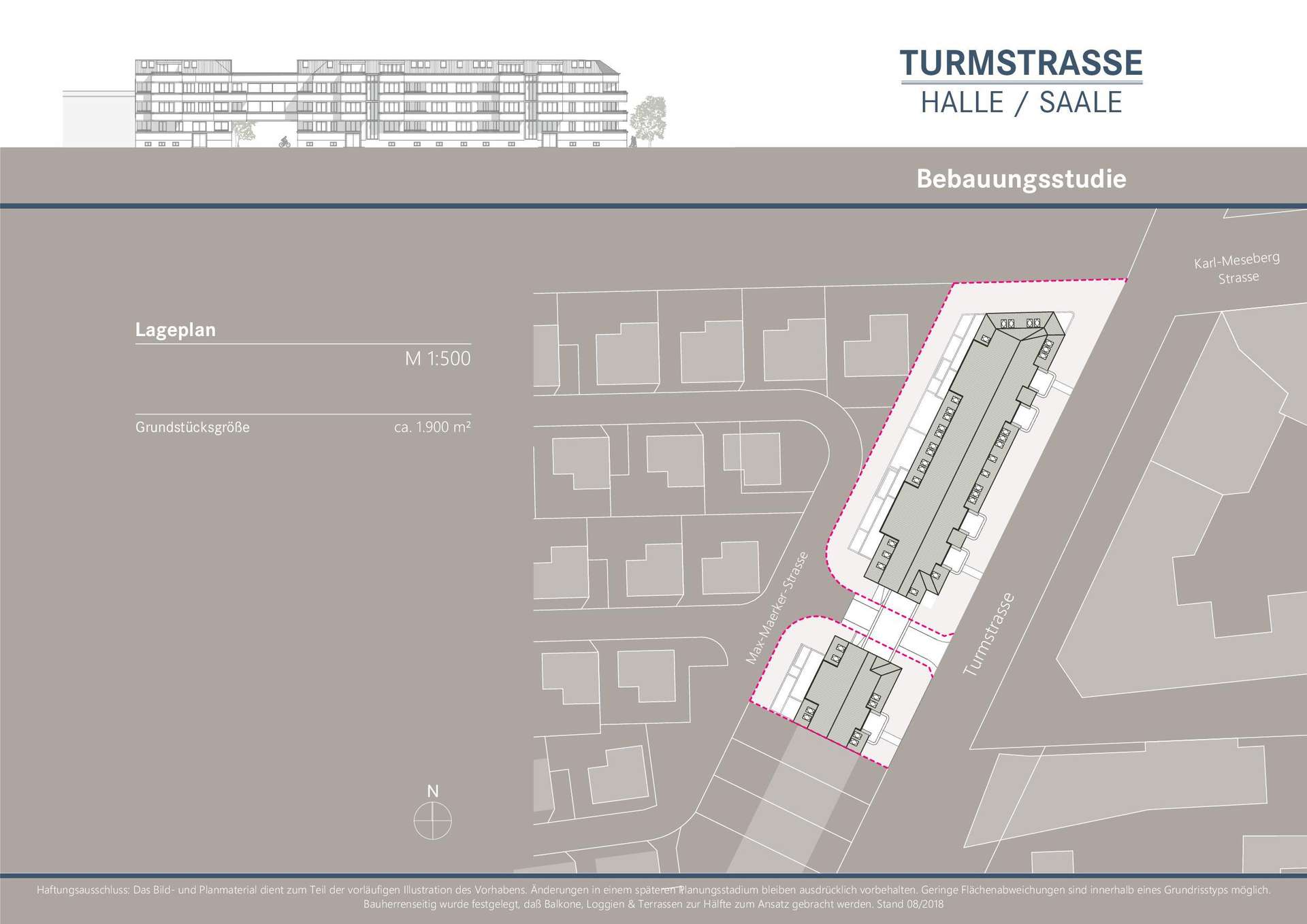 Lageplan, Halle (Saale) (Lutherplatz)
