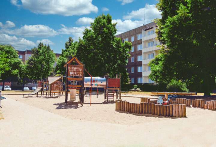 Spielplatz, Magdeburg (Neue Neustadt), Dequeder Straße 24