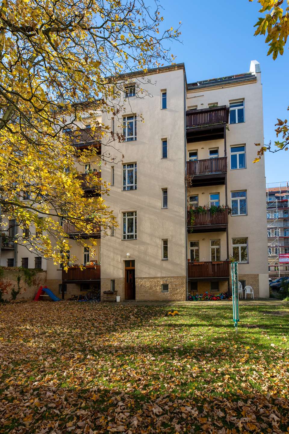 Rückansicht, Leipzig (Südvorstadt)