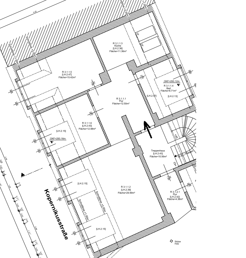 Grundriss, Zwickau (Marienthal), Werdauer Straße 58