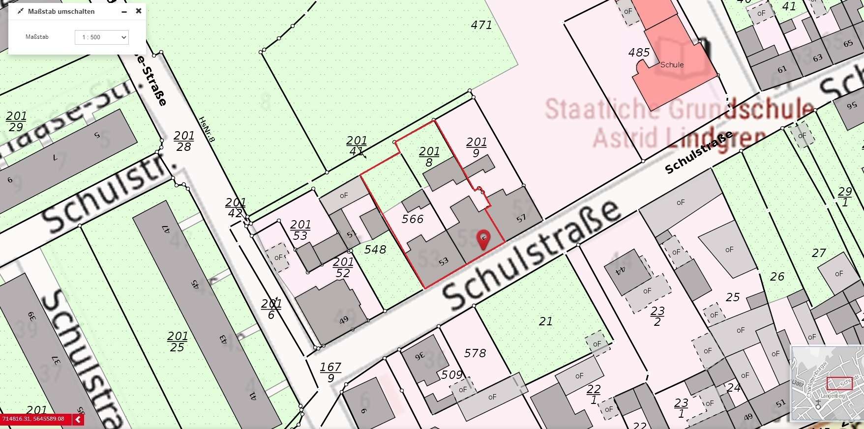 Flurkarte 53-55, Gera (Langenberg)