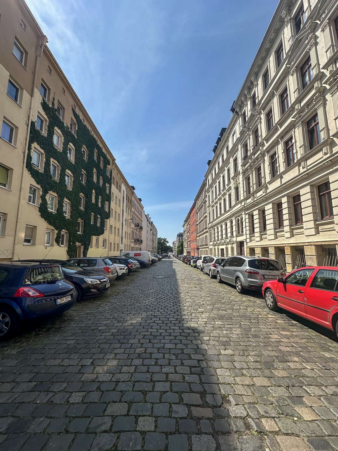 Blick in die Arndtstraße, Leipzig (Südvorstadt)