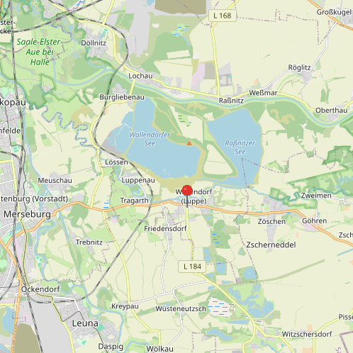 Makro-Lage, Wallendorf (Luppe) (Schkopau)