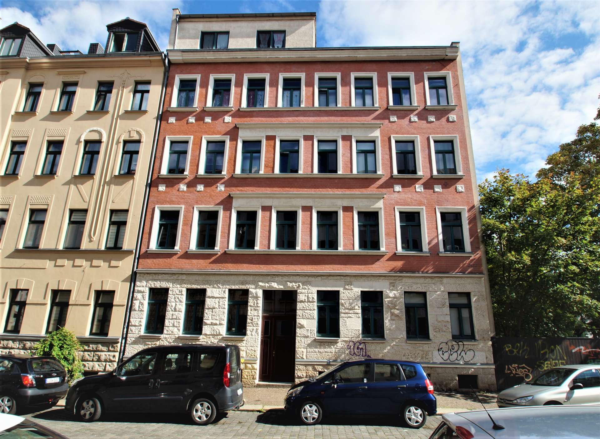 Frontansicht, Leipzig (Stötteritz)