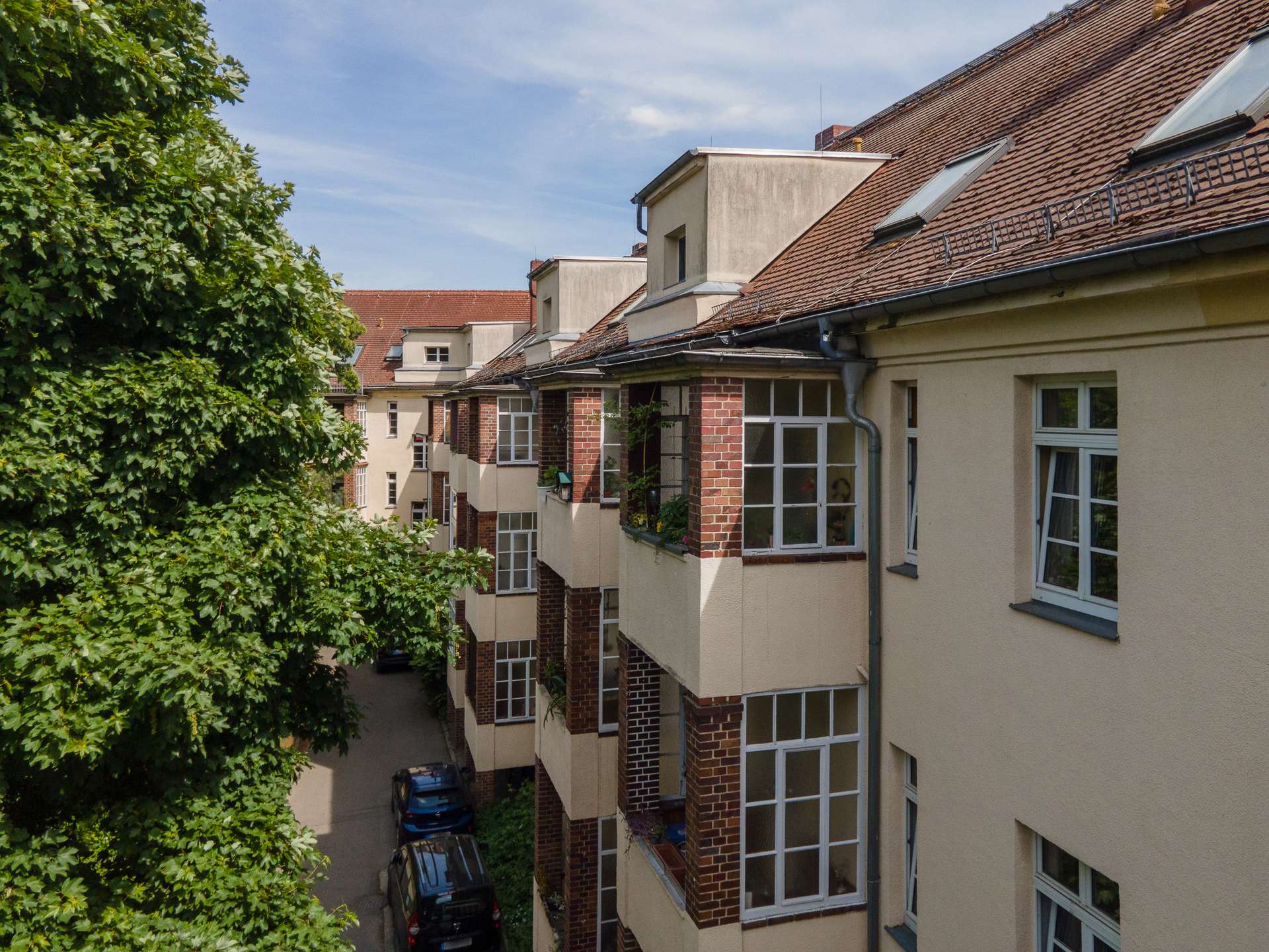 Ansicht Balkone, Leipzig (Dölitz-Dösen)