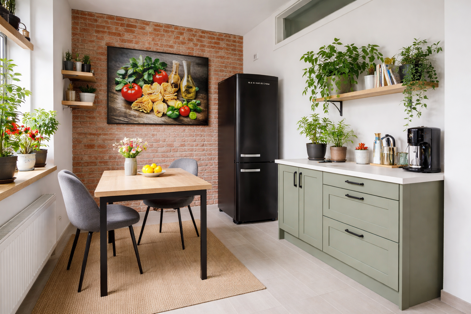 Küche Einrichtungsbeipiel, Leipzig (Stötteritz)
