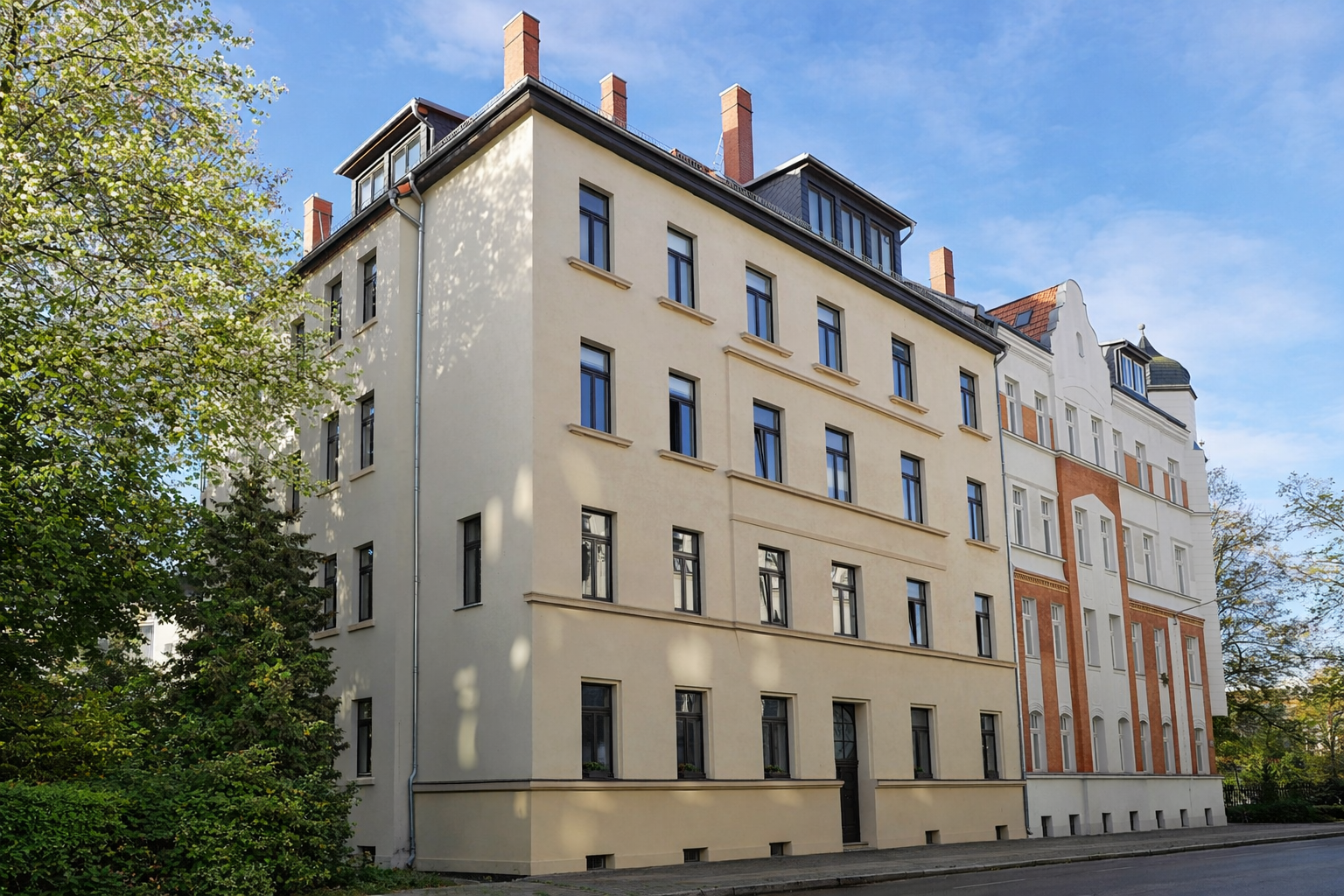 Straßenansicht, Leipzig (Schleußig), Schnorrstraße 31