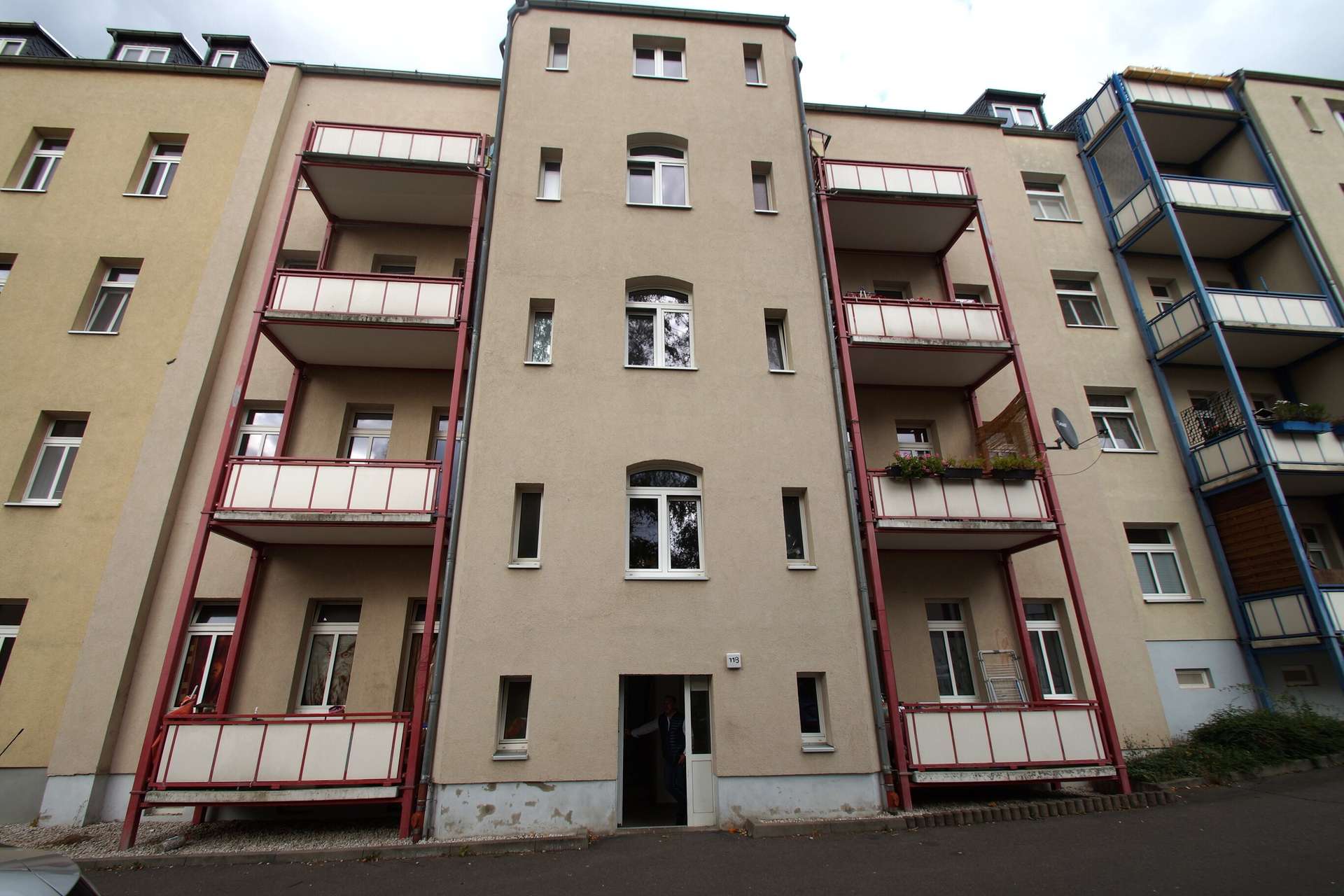 Balkonanlagen, Chemnitz (Yorckgebiet)