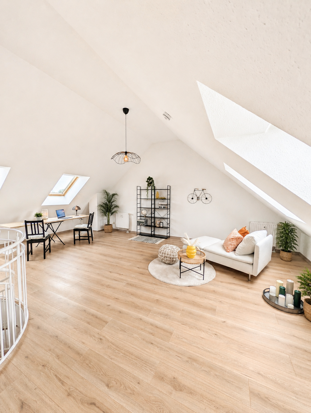 Loft mit Leseecke, Leipzig (Liebertwolkwitz)