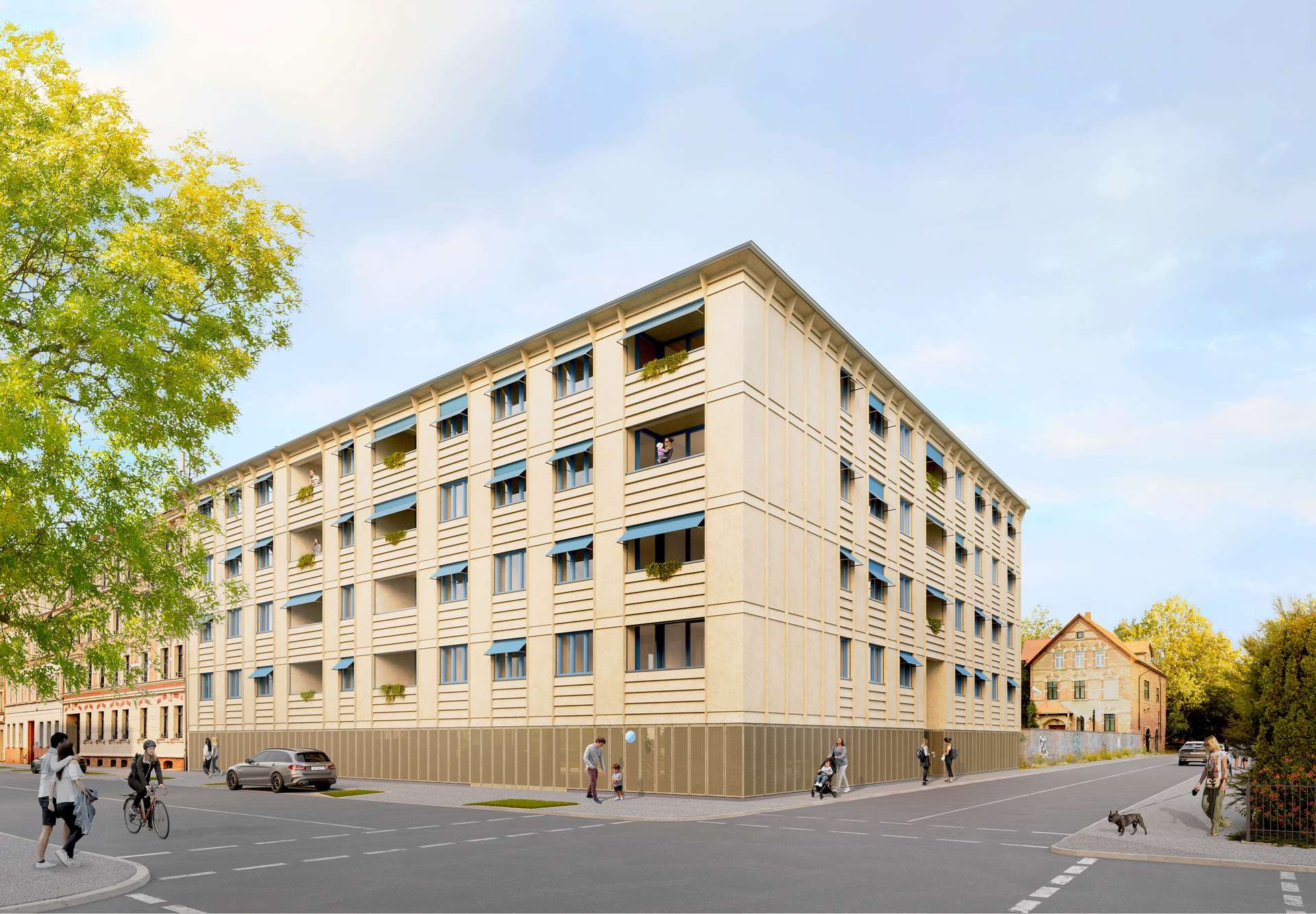 Straße, Leipzig (Sellerhausen-Stünz)
