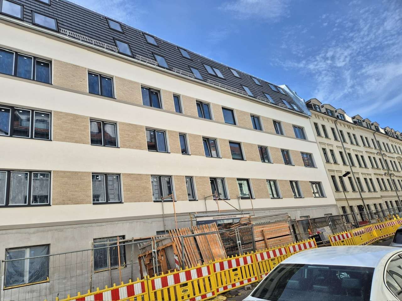 Fassadenansicht, Leipzig (Sellerhausen-Stünz)
