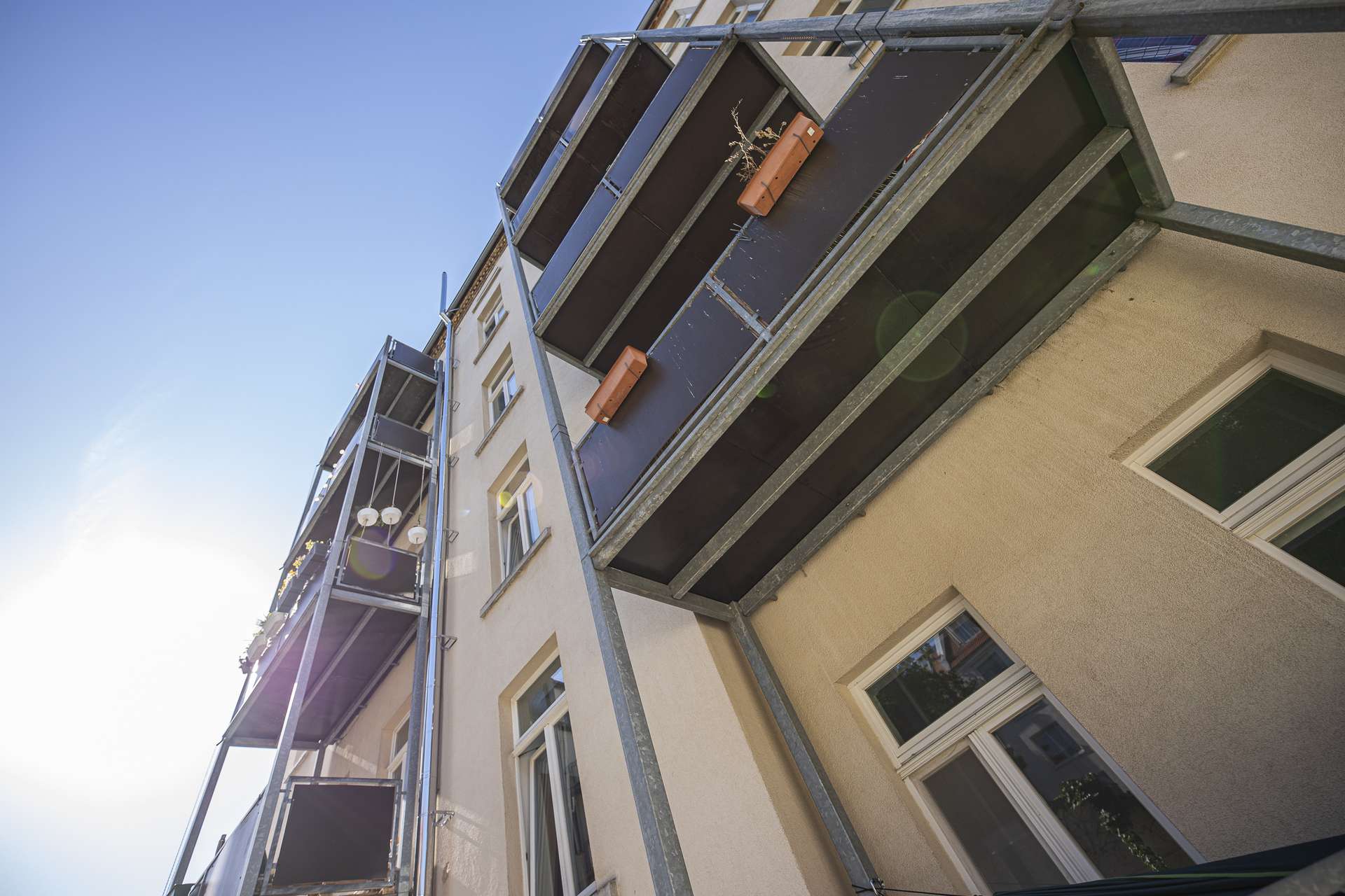 Balkonanlage, Leipzig (Reudnitz-Thonberg)