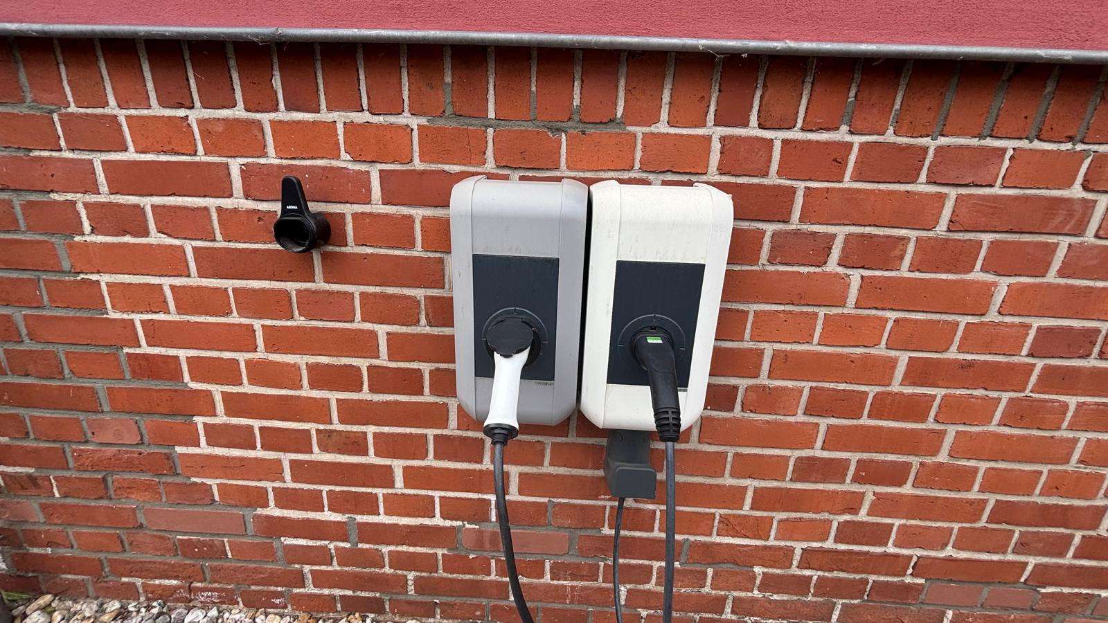 E-Ladestation für PKW, Leipzig (Holzhausen)