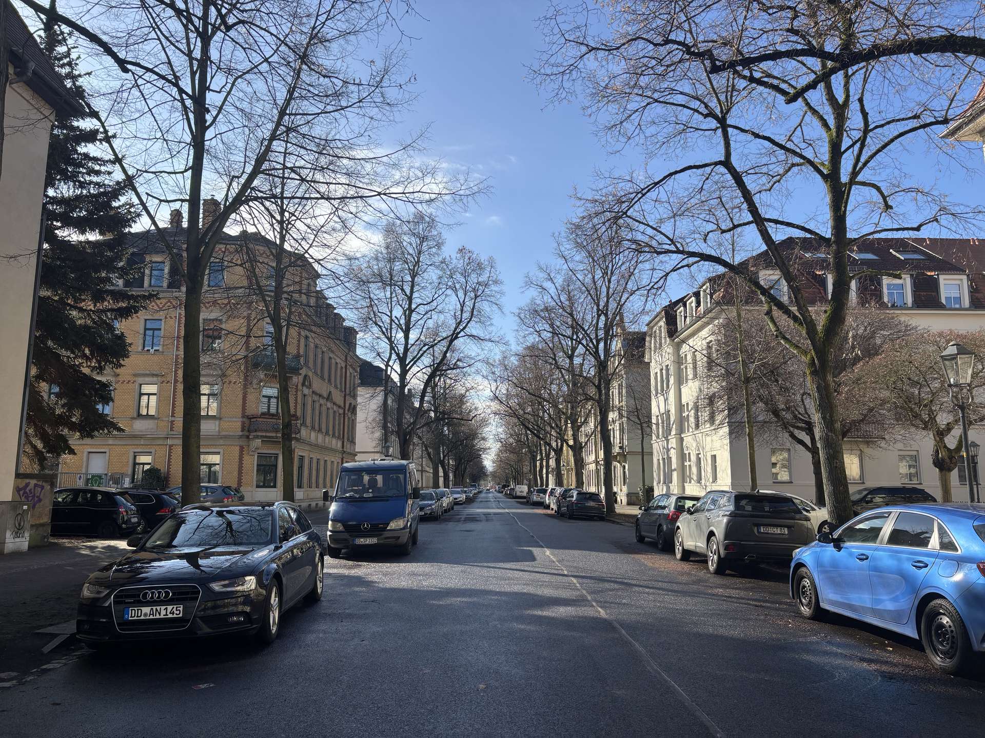 Hubertussstraße, Dresden (Pieschen-Nord/Trachenberge)