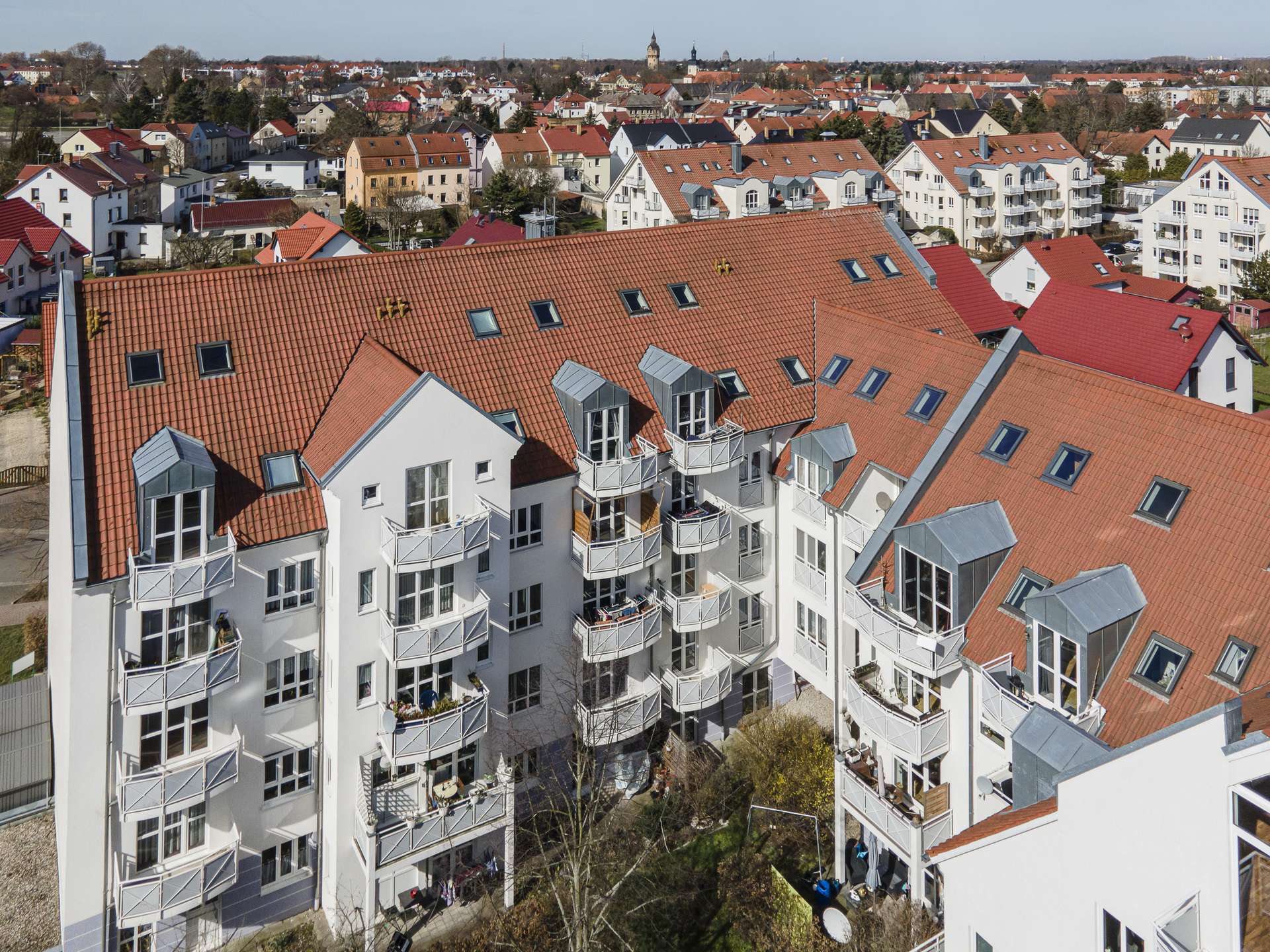 Rückansicht, Leipzig (Liebertwolkwitz), Brunnenstraße 11