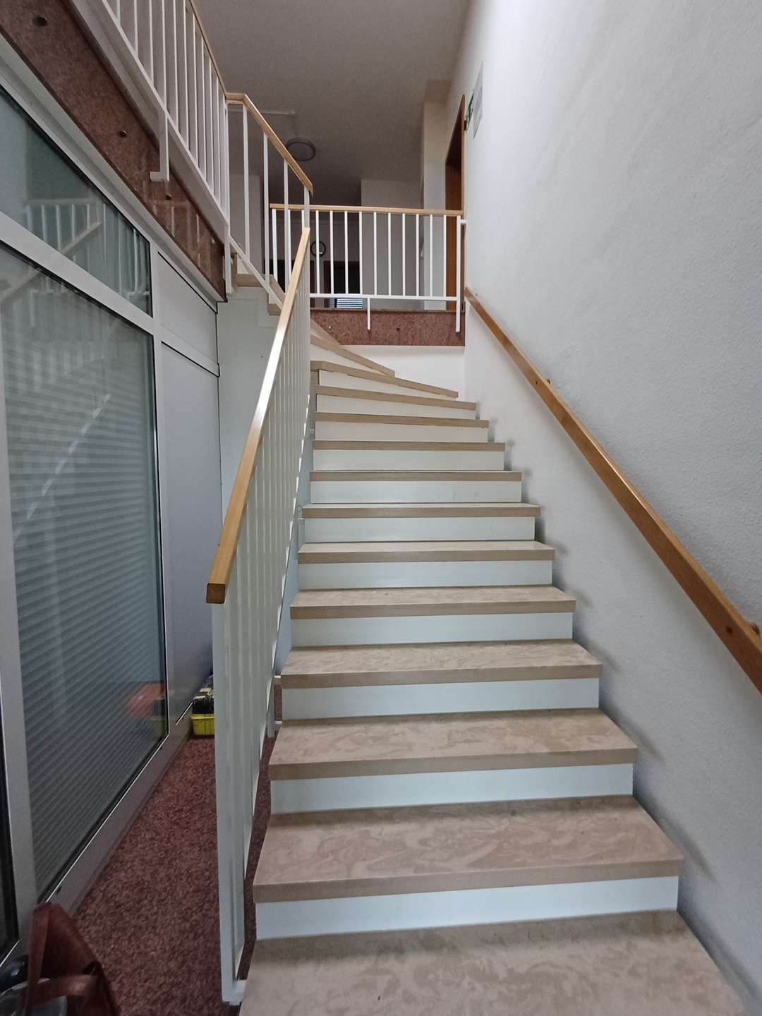 Treppe zum Büro, Leipzig (Engelsdorf)