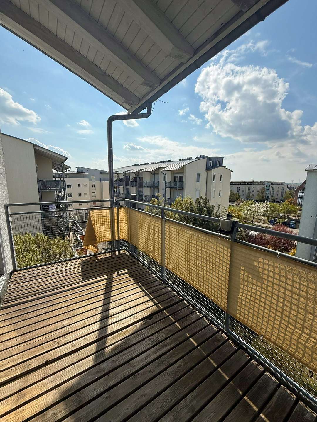 Balkonausblick (exemplarisch), Kabelsketal (Kabelsketal)