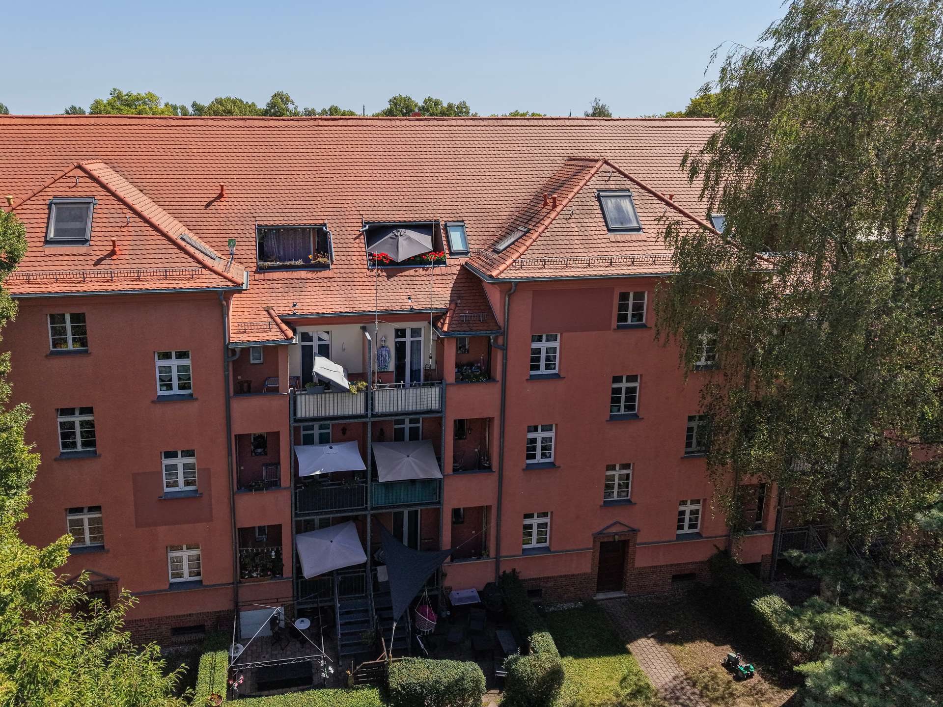 Rückfassade, Leipzig (Paunsdorf)