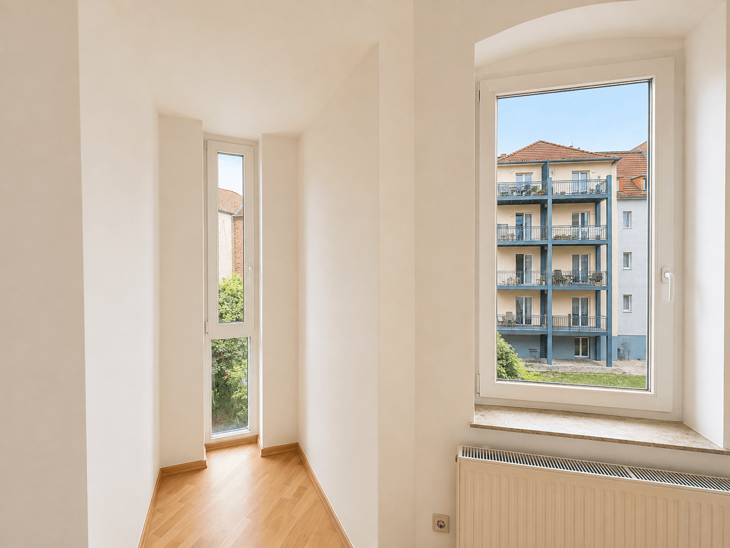 Nische, Halle (Saale) (Freiimfelde), Herbartstraße 6