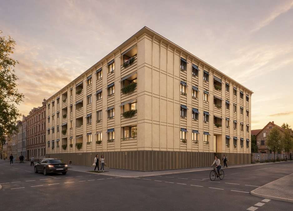 Straßenansicht, Leipzig (Sellerhausen-Stünz)