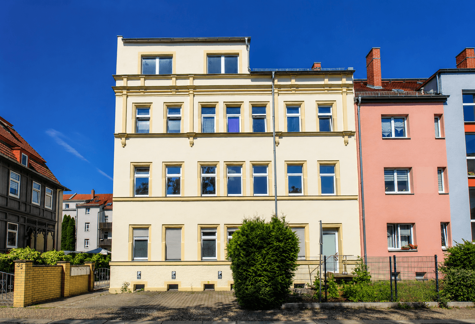 Außenansicht, Leipzig (Großzschocher)