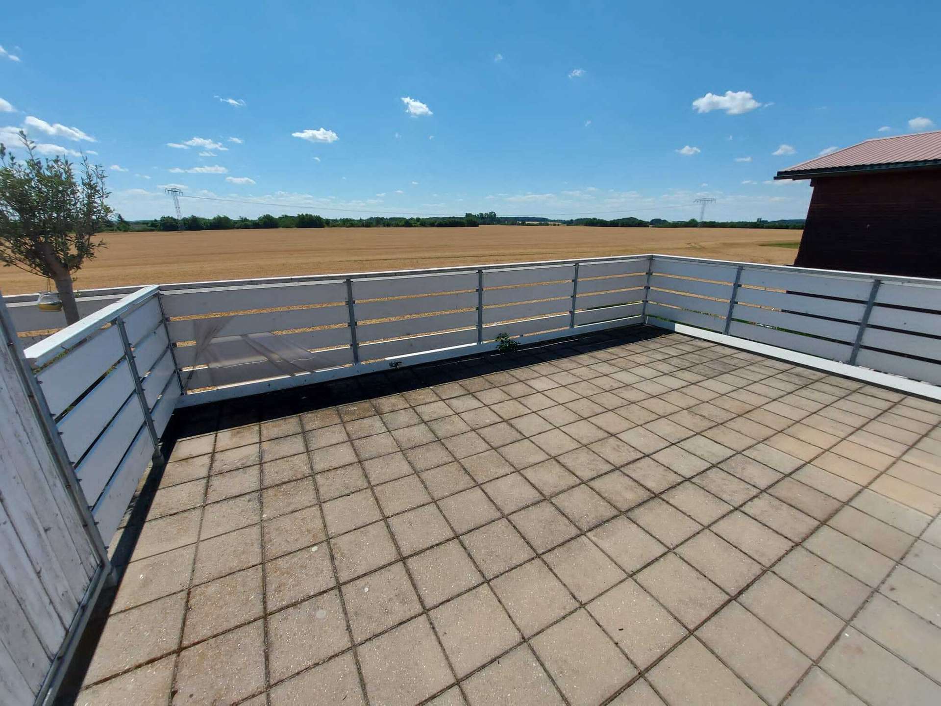 Terrasse  im Obergeschoss, Otterwisch (Otterwisch)