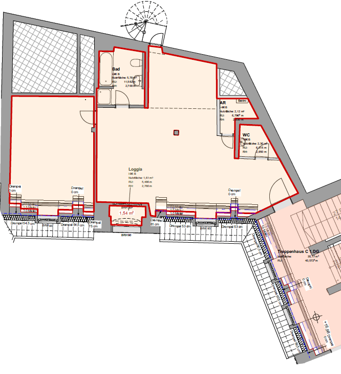 Grundriss, Leipzig (Zentrum), Markt 8